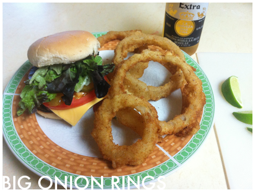 Maisee Xiong: Elk burgers and onion rings